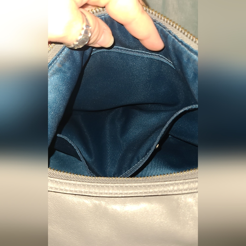 Coach Gray and Green Crossbody Bag - Picture 10 of 15